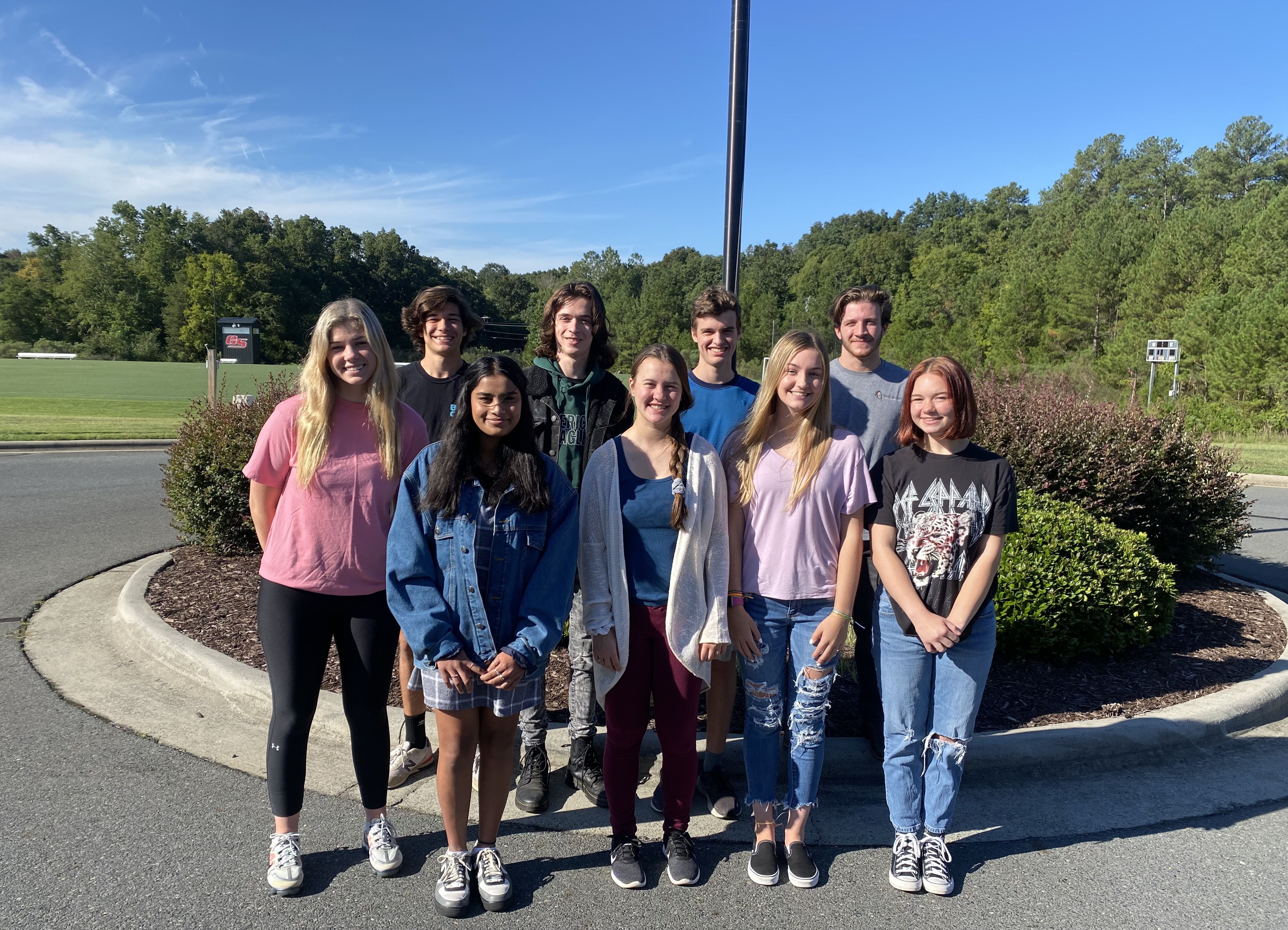 Lily Efird, Ritika Ravikumar, Sarah VanHorn, Katherine Jolly, Paityn Lisk, Ethan Lutz, Bobby McIntyre, Sean Devlin, Gavin Byrd