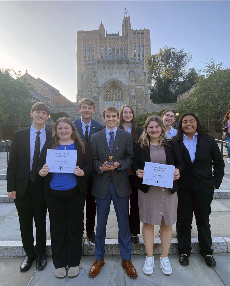 Gray Stone students at Yale University